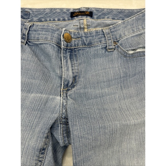 Seven 7 Luxe Women's Capris, Embroidered Back Pockets,‎ Size 16 - Picture 5 of 10